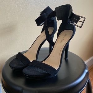 Calvin Klein Stiletto Ankle Strap Heels Size 6.5
